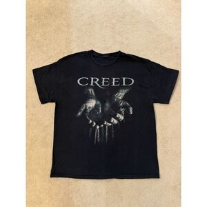 Creed Human Clay Shirt XL Black Rock And Roll Officially Licensed